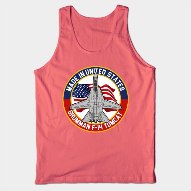 F-14 Tomcat - Made in... Tank Top by MBK